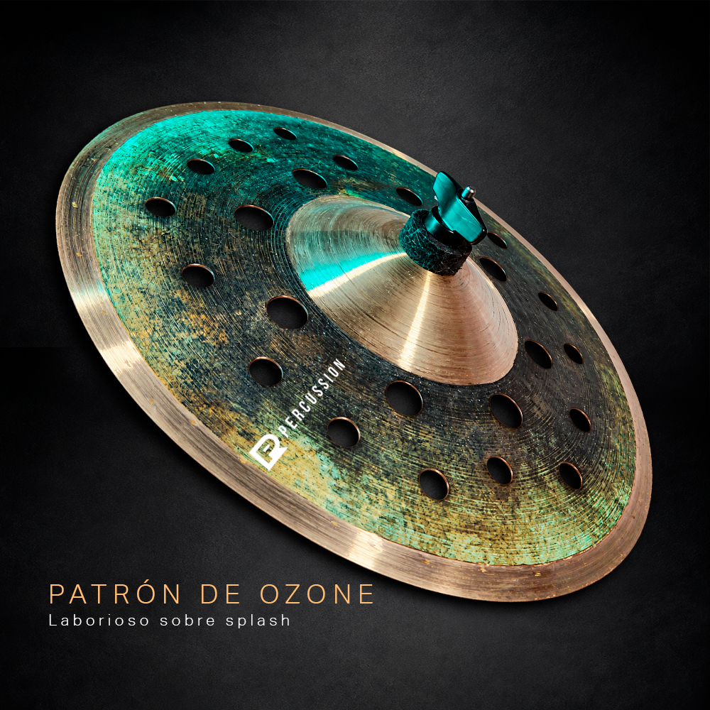 Patrón Ozone laborioso sobre splash