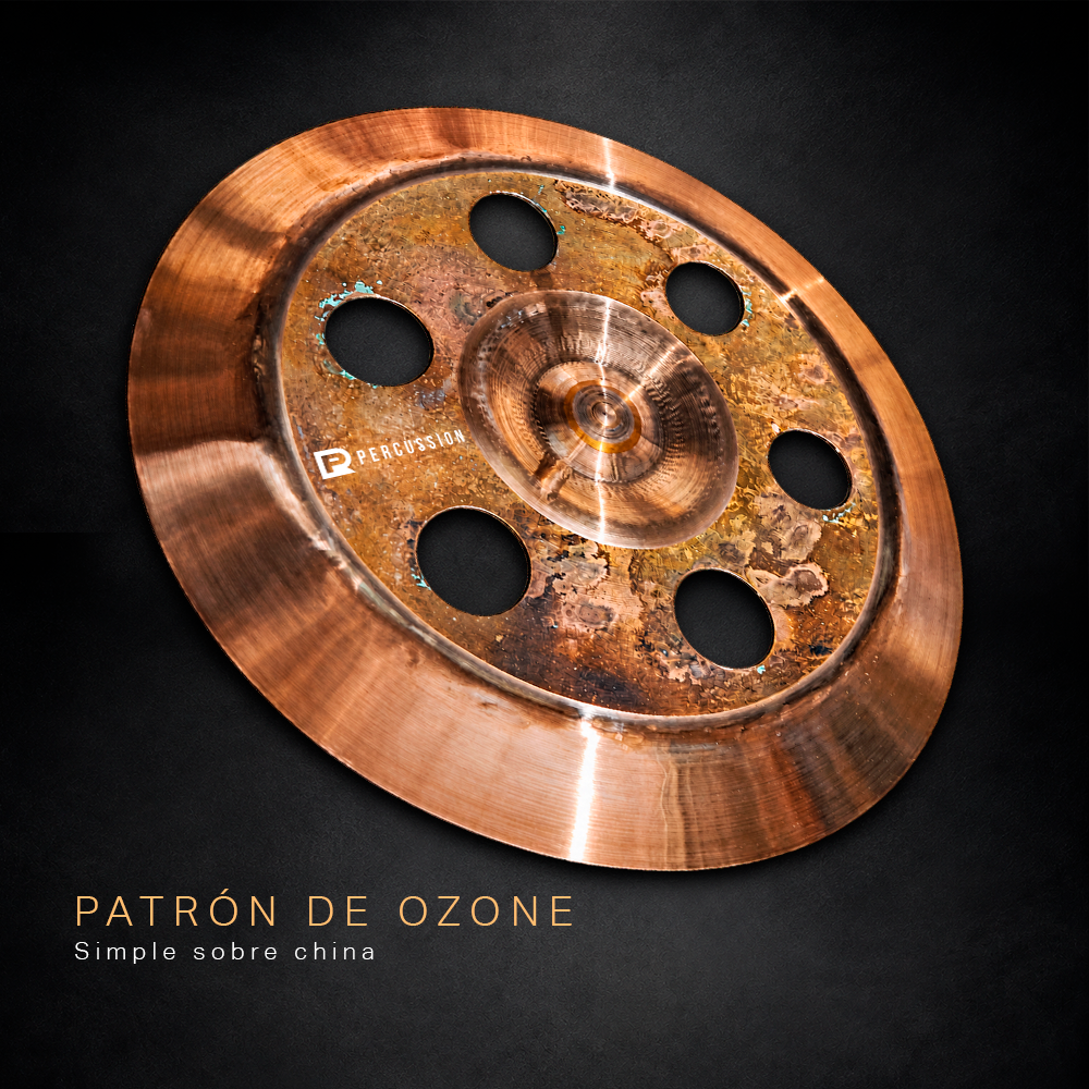 Patrón Ozone simple sobre china