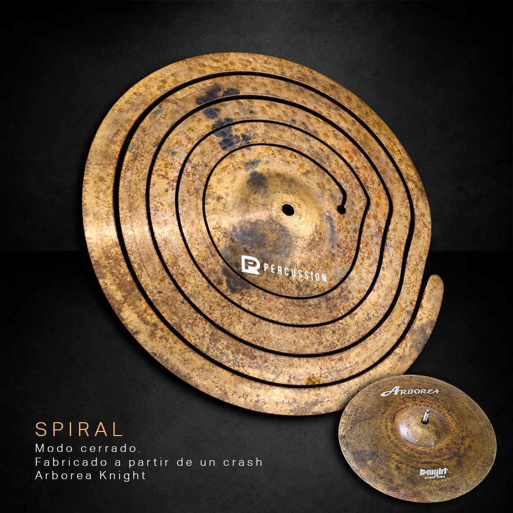 Spiral modo cerrado, fabricado a partir de un crash